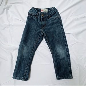 Toddler kids levis denim jeans size 4 REG
